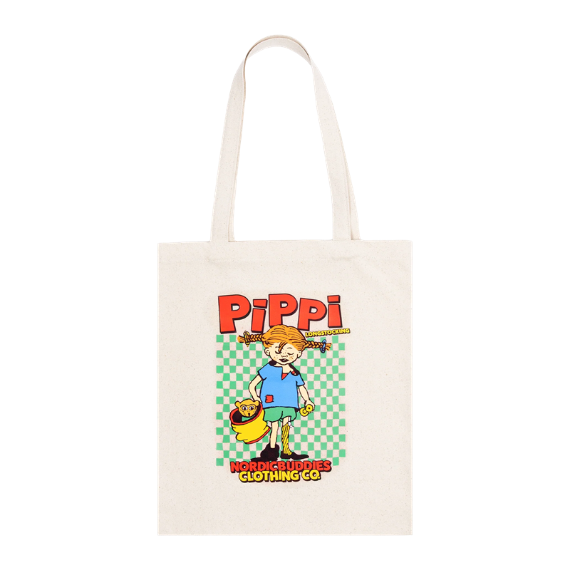 Pippi och hink tygkasse