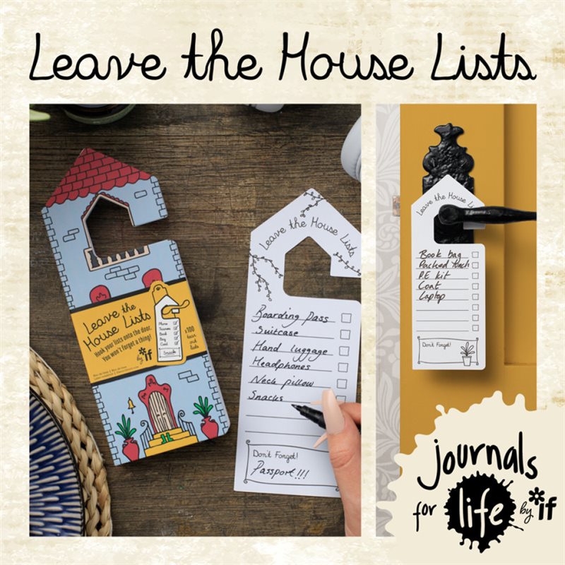 Journals for Life - Leave the House Lists
