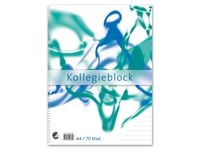 Kollegieblock A4 60g linjerat TF