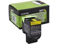 Toner LEXMARK 80C20Y0 Gul