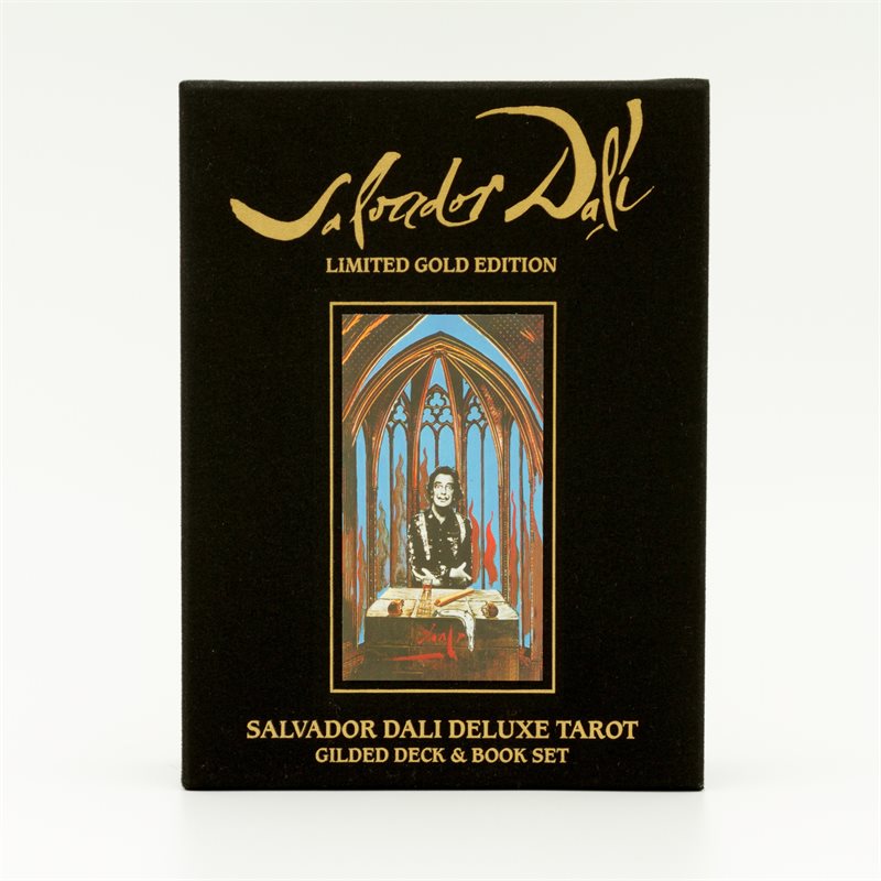 Salvador Dali Deluxe Tarot: Gilded Deck & Book Set