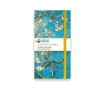 Vincent van Gogh: Almond Blossom Flame Tree Sticky Notes Folder