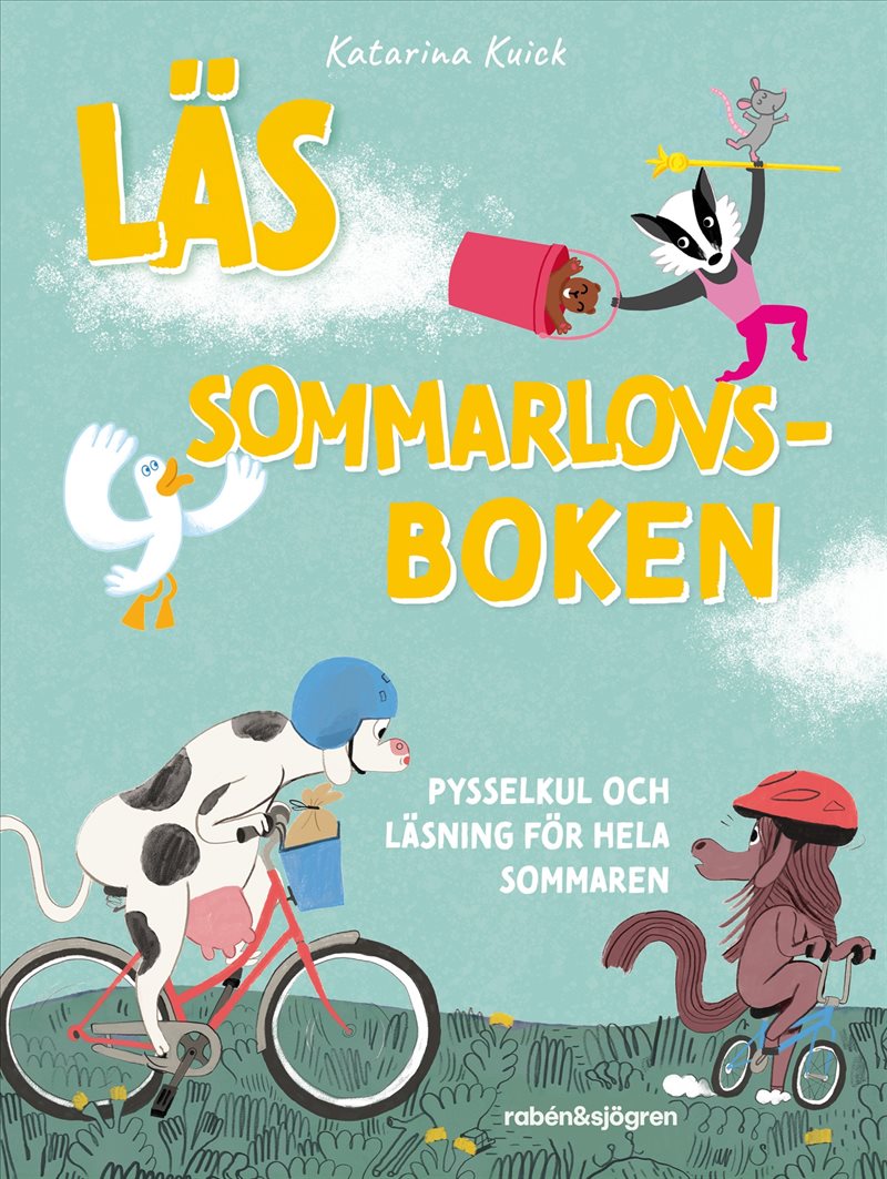 LÄS sommarlovsboken : med klistermärken