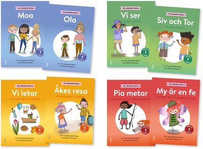 Börja läsa 1 (8 titlar x1) paket