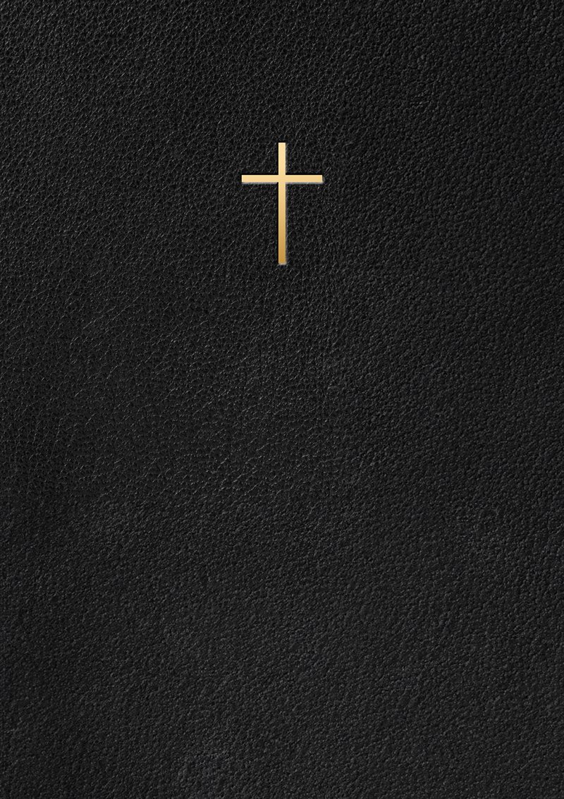 Bibel 2026 Svart skinn