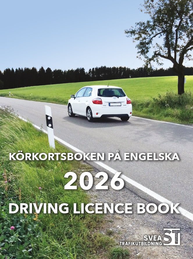 Körkortsboken på Engelska 2026 / Driving licence book