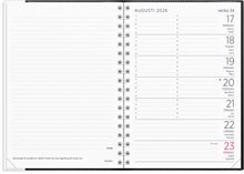 Kalender 2026 Liten Veckokalender svart plast