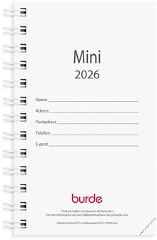 Kalender 2026 Mini refill